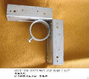 Chain Link Wire Mesh Fencing Accessory, Corner Wood Adaptor Clamp