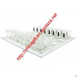 chess game shot glass