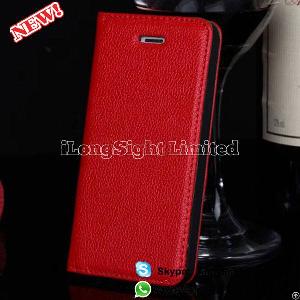 handmade genuine leather case wallet id holder bag iphone 5 5s