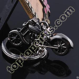 Fashion Motorbike Metal Keychain