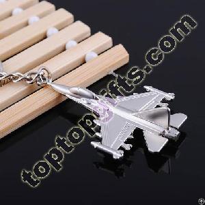 Metal Keychain Custom Plane Keyring Promotional Gifts China