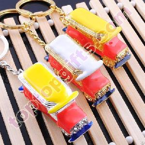 mini sightseeing bus keychain souvenir gift