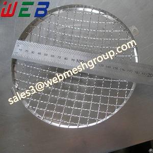 7 Inch 180mm Diameter Stainless Steel Headlight Stone Guard Grille