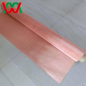 100mesh Copper 0.11mm Wire Dia Plain Woven Wire Mesh Screen