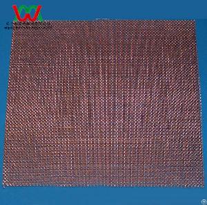 #20 Copper Woven Wire Mesh, 0.41mm Wire Dia