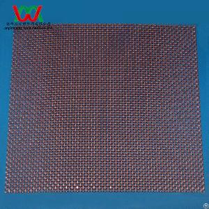 22 mesh copper 0 38mm wire dia plain woven screen