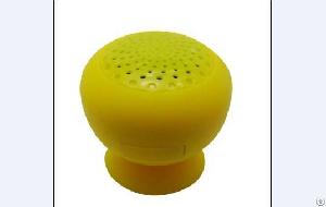 Mushroom Mini Bluetooth Speaker Wireless Hands Free Waterproof Silicone Suction Wireless Speaker