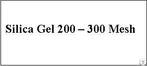 silica gel 200 300 mesh