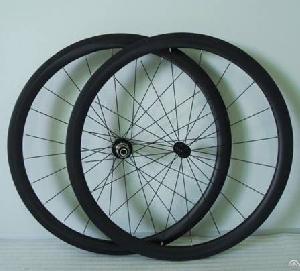 Carbon Road Bike Wheels 38 / 40 / 50 / 56 / 86 Mm