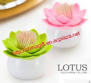 lotus toothpick holder