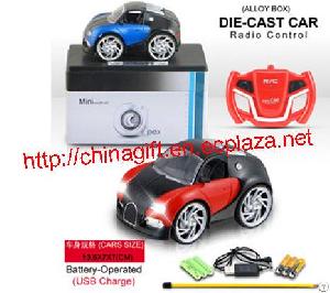 mini radio control dia cast car light