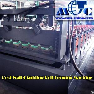 roof wall cladding roll forming machine sheet former