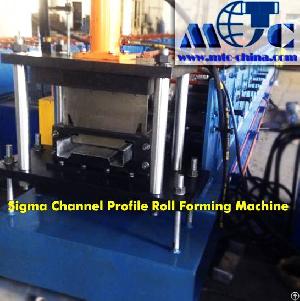 sigma channel roll forming machine section