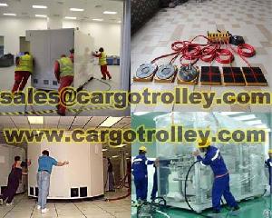 Air Load Skates Moving Equipment Easily