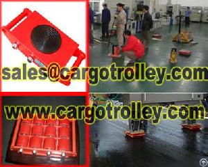 Heavy Duty Moving Skates Move Equipment Easily And Safety