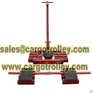 Transport Machine Rollers Move Heavy Duty Equipment Easily