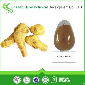 Natural Rhubarb Extract 98% Rhein Powder