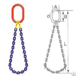 T8 Grade Endless Chain Sling-single Leg