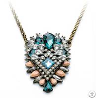 Gemstones Alloy Necklace