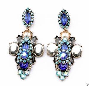 Handmade Earrings, Alloy Jewelry