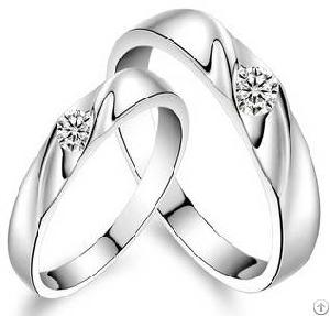 Sterling Silver Lovers Ring