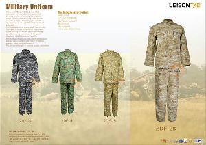 military tactical camo uniform suit