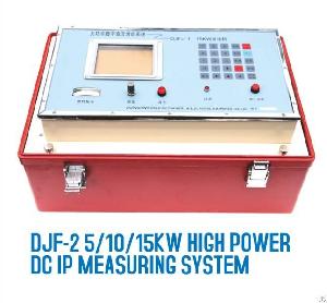 Underground Gold Detector Djf-2 5 / 10 / 15kw High Power Dc Ip Measuring System