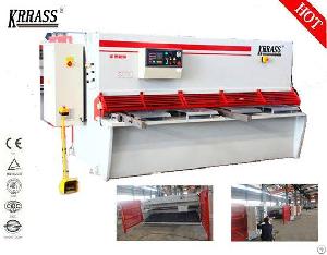 Nanjing Krrass Cnc Guillotine Shearing Machine With 2 Years Warranty