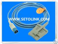 Hot Sale Spo2 Sensor For M1941a 8pin Adult Silicone Sensor Spo2 Probe Pulse Oximeter Probe