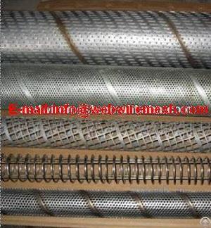 Polishing Spiral Welded Perforated Tube