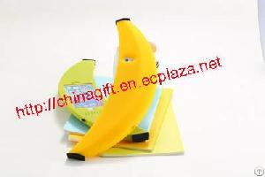 Yellow Banana Shape Phone Case For Iphone5 / 5s / 4 / 4s