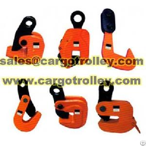 Lifting Clamps Applied On Moving And Handling Steel Plates