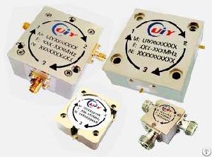 Rf / Microwave Broadband Circulator 56mhz To 18ghz Up To 2000w Power N / Sma / Tab Connec