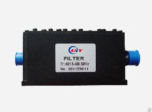 Uhf Band Pass Filter 400mhz-470mhz From 1mhz To Full Bandwidth N / Sma Connector