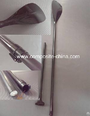 Carbon Fiber T-shaped Rear Handle Paddle Shaft, Carbon Fiber Shaft3k Weaves, Xinbo Composite, China