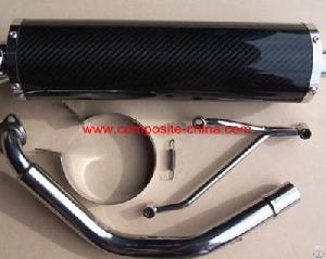 Carbon Motorbyble Muffler Pipe, Lasting Performance , Xinbo Composite China