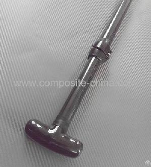 t shaped paddle shaft rear handle 3k weaves xinbo composite