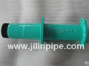 di ductile iron pipe fittings flange spigot puddle