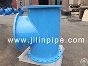 Ductile Iron Pipe Fittings, All Flanged Tee