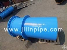 ductile iron pipe fittings flange spigot puddle