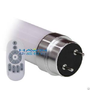 Dimmable Led Tube Light With Remote Control System Color Temperature And Brightness 1.2m 0.6m