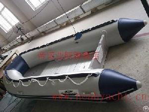 Ce Sport Inflatable Rescue Boat China Light Gray And Dark Blue