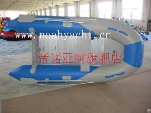 ce sports inflatable boats rescue light gray blue diagonal