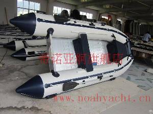 Ce Sports Inflatable Rescue Boats White And Dark Blue