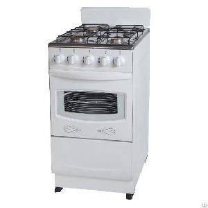 4burner gas stove 50liter standing oven