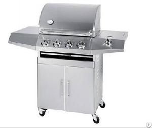 Four Burner Stainless Steel 1side Burner Gas Grill Bbq