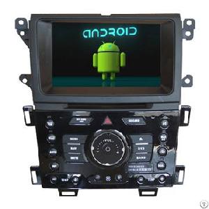 8.0-inch Panel 2 Din Car Dvd Gps Android System For Ford 2014 Edge From China Factory