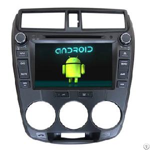 Factory Wholesale 8inch In Car Dvd Players Android System For Honda 2014 City