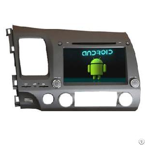 Oem Manufacturer Honda Civic Left Car Dvd Players For Sale, Support Gps And Glonass Optional Can Bus