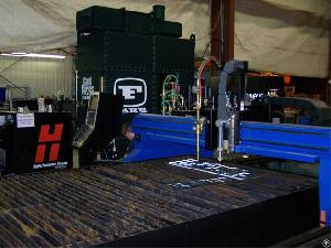 Cnc Flame Plasma Cutting Machine For Steel Plate Profiling